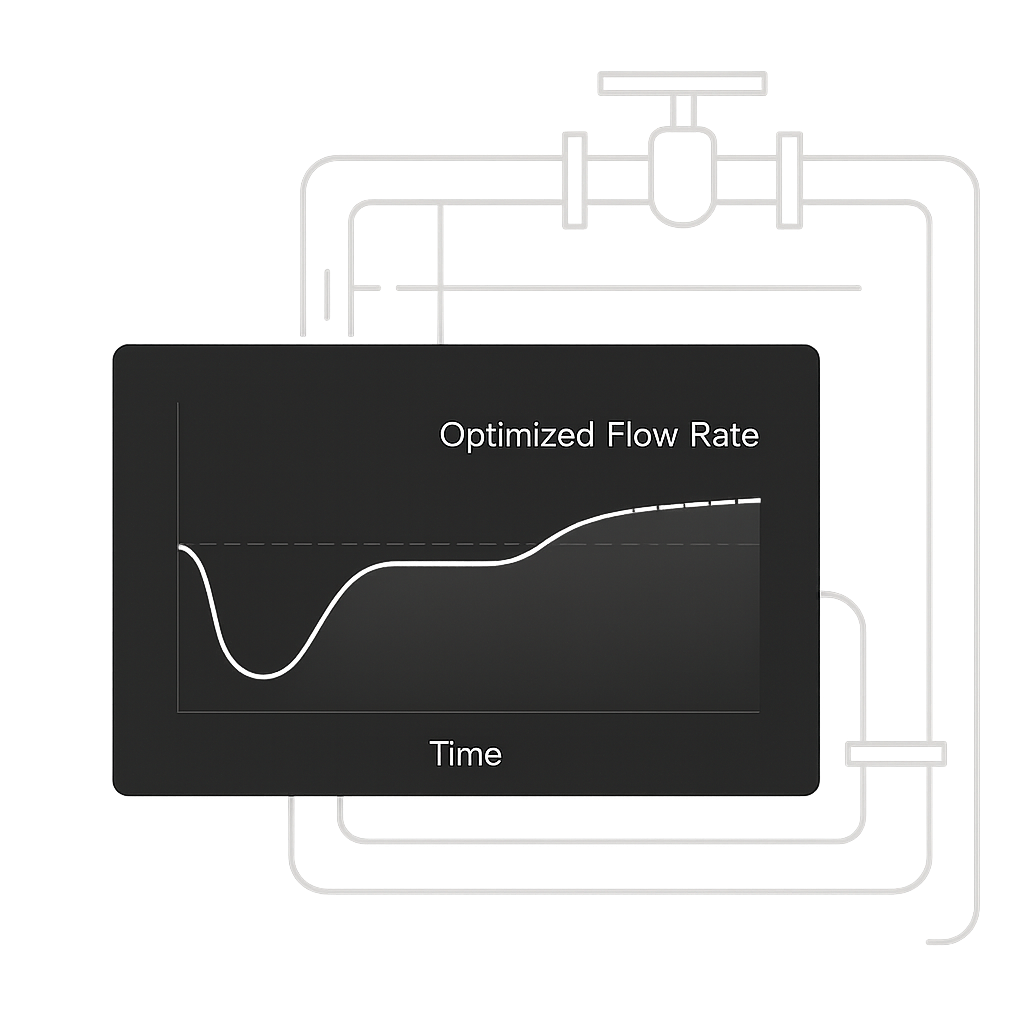 Optimized Flow Rate Chart