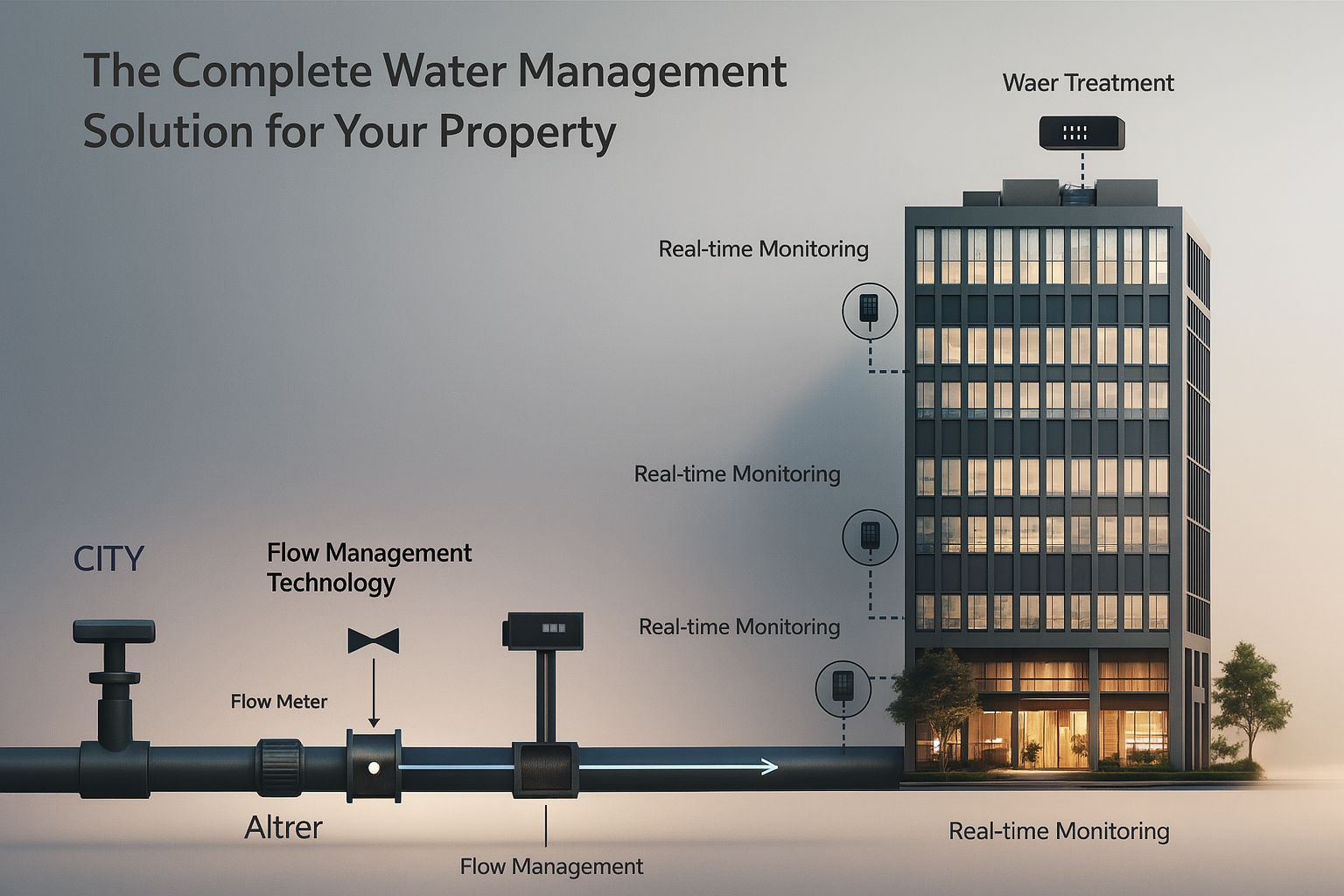 Asset-level water metering
